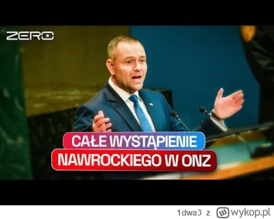 1dwa3 - Posłuchałem sobie na spokojnie przemówienia naszego Prezydenta w ONZ a potem ...