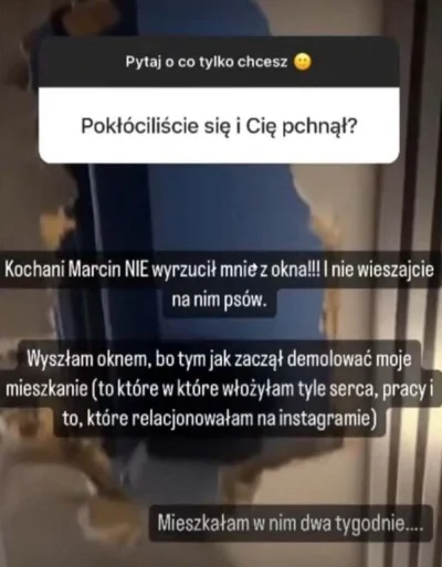 DzikiWonsz221 - @marv0oo: No sama mówi że sama z siebie skoczyła xd