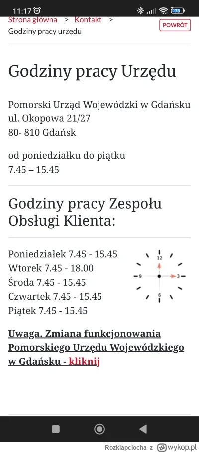 Rozklapciocha - #gdansk czy dzisiaj do 18 mogę złożyć wniosek o wydanie paszportu czy...