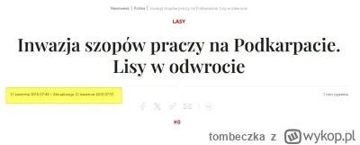 tombeczka - @jestemjakijestem1212: Przynajmniej od 5 lat obserwuje się w Polsce całe ...