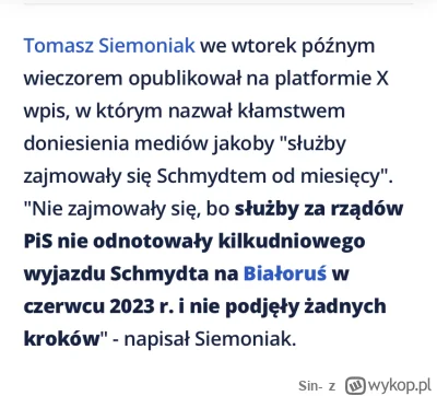 Sin- - Nawet nie wiem jak to skomentować. Rozliczenie PiSu to zdecydowanie za mało.

...