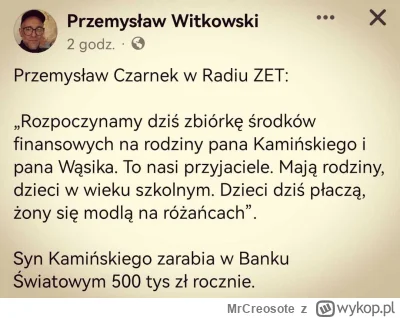 MrCreosote - #bekazpisu #bekazprawakow #kamiński #wąsik #czarnek #polityka