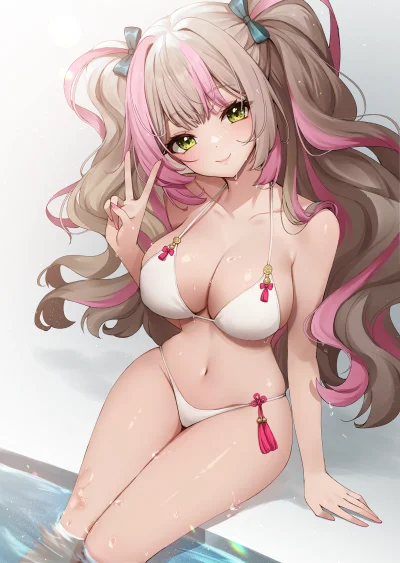 KsyzPhobos - #bellysupremacy #jiho #eversoul #anime #randomanimeshit #swimsuit #oppai