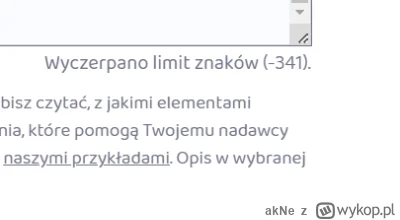 akNe - #wykopaka ej no mało te 10000 znaków :(