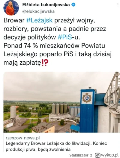 Stabilizator - co ten browar przeszedł a teraz......

#bekazpisu #polityka #polska #p...