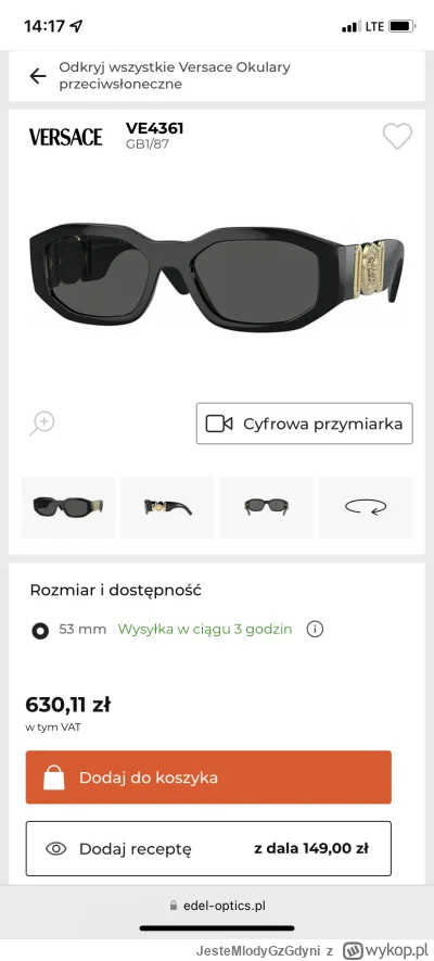 JesteMlodyGzGdyni - Co myślicie o tych oksach od versace? Opłaca się brać? Bo waham s...