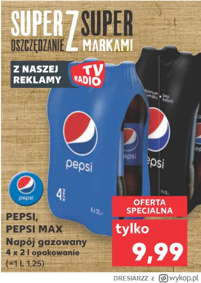 DRESIARZZ - @manikcs: Tu Kaufland 2019 :) 1l za 1,25 zł, teraz wstaliśmy z kolan bo 1...