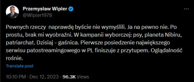 dwieszopyjackson - Wipler będzie pierwszy , który odejdzie z Konfederacji ale nie dla...