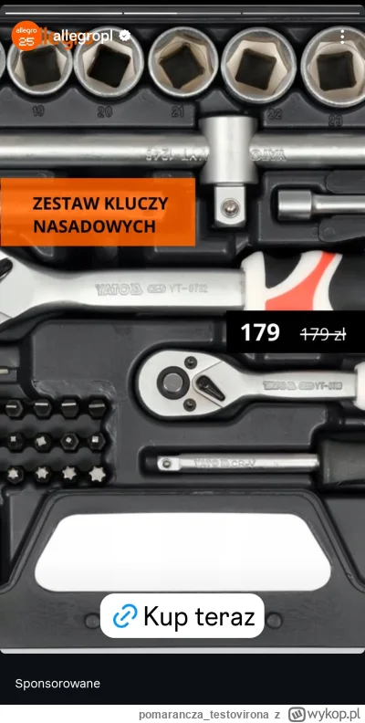 pomarancza_testovirona - kupujcie szybko bo allegro dało świetną promocję #allegro