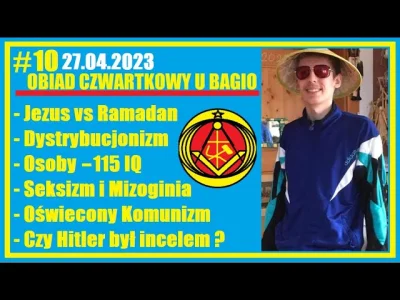 Bagio - @BarBer1987: podczas tego Obiadu Czwartkowego omawialiśmy pytanie czy Hitler ...