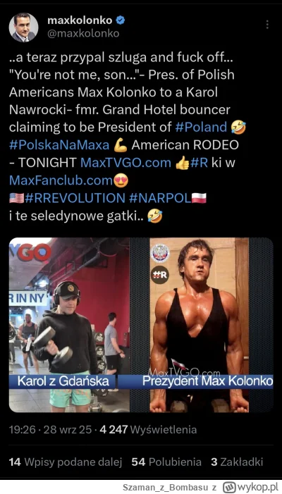 SzamanzBombasu - W schowku na miotle stabilnie 

#polityka #kolonko