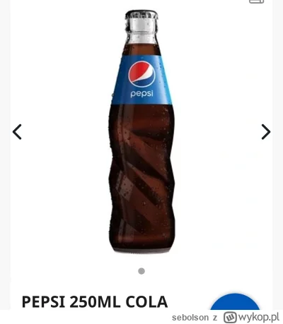 sebolson - Ale bym się napił takiej zimnej Pepsi z szklanej butelki ale takiej starej...