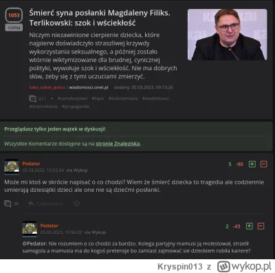 Kryspin013 - @SlepyBazant: Szkoda strzępić ryja, miałem w notatkach o nim

https://wy...