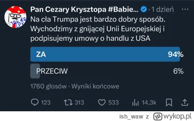ish_waw - Niech mu ktoś powie, że Kanada i Meksyk mają umowę o wolnym handlu z USA. Z...