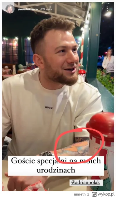 ninreth - on ma nogi matki wydziarane? 

#famemma