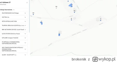 brokenik - Żeby uwiarygodnić że problem istnieje. Adres ul. Kołowa 27 tuż obok i obie...