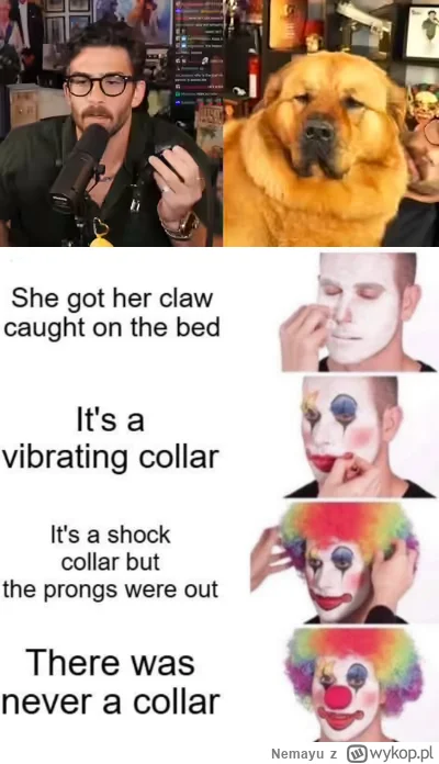 Nemayu - W nawiązaniu do mojego wczorajszego wpisu o Hasanie, co raził psa prądem:
ht...