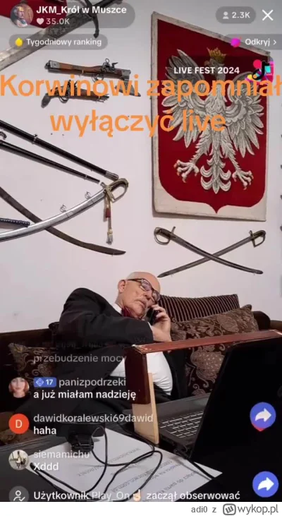 adi0 - Co tu się od... ( ͡~ ͜ʖ ͡°)

#heheszki #c-------------o #tiktok