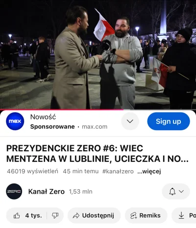 Gours - Typ mówi, że jego dziadek był w Wehrmachcie, a ojciec w ORMO. On sam kontynuu...