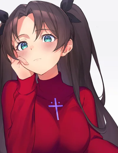 LatajacaPapryka512 - #randomanimeshit #fate #rintohsaka #anime