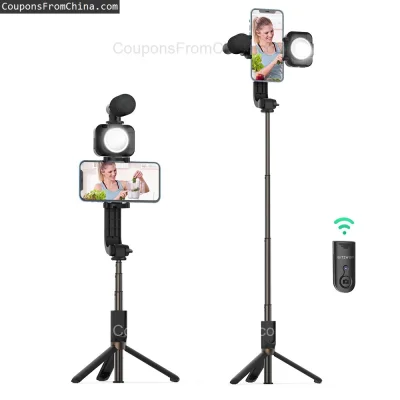 n____S - ❗ BlitzWolf BW-BS15 Fill Light Bluetooth Tripod Selfie Stick [EU]
〽️ Cena: $...