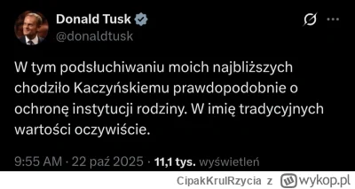 CipakKrulRzycia - #pegasus #tusk #polityka #polska #bekazpisu