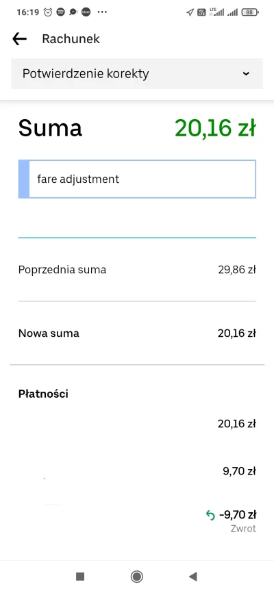 jakubeskulap - Jak oszukuje Uber? Po kursie może zmienić preutoryzację z momentu zamó...