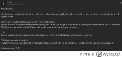 hufsa - Podsumowanie moich przewidywan na konczacy sie sezon #pierwszaligastylzycia #...