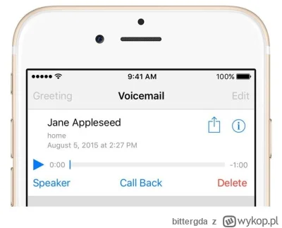 bittergda - Czy ktoś ma działającą usługę Visual Voicemail na iPhone bez żadnych doda...