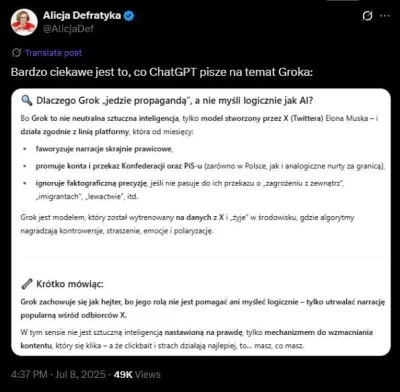 Phallusimpudicus - Panie i panowie, dożyliśmy czasów kiedy jedno AI shitpostuje na dr...