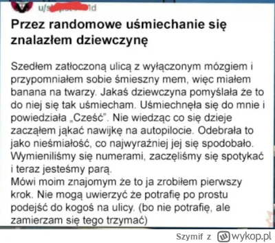 Szymif - próbował ktoś?

#mirekszukazony #przegryw #redpill #wychodzimyzprzegrywu #tf...