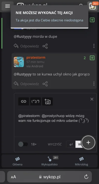 Rustyyyy - Oto przykład co mikro udar robi z mózgiem człowieka ( ͡° ͜ʖ ͡°)

 @prostyc...