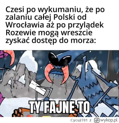 Cycu2701 - Ahoj
#kapitanbomba #walaszek #humorobrazkowy #heheszki #powodz