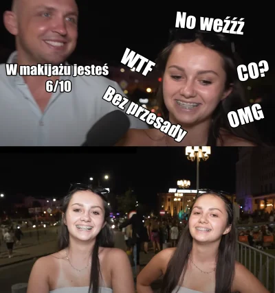 LittleMakak - @ZlyCzlowiekXD: PATRZ! QURWA NA TO!!! Pasut p0lka 0/10, gdy powiedział ...