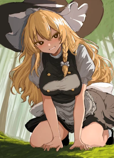 mesugaki - #anime #randomanimeshit #touhou #kirisamemarisa