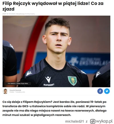 michalxd21 - Pięknie prowadzona kariera największego polskiego talentu z #footballman...