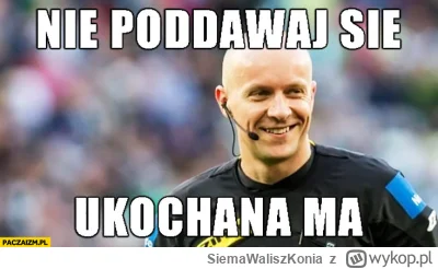 SiemaWaliszKonia - Marciniak na varze chyba ( ͡°( ͡° ͜ʖ( ͡° ͜ʖ ͡°)ʖ ͡°) ͡°) 
#mecz
