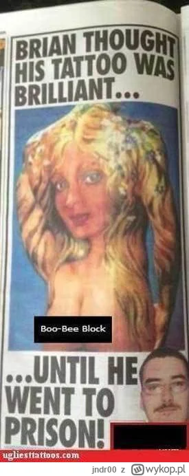 jndr00 - XD #heheszki #uk #bekazpodludzi #tatuazboners