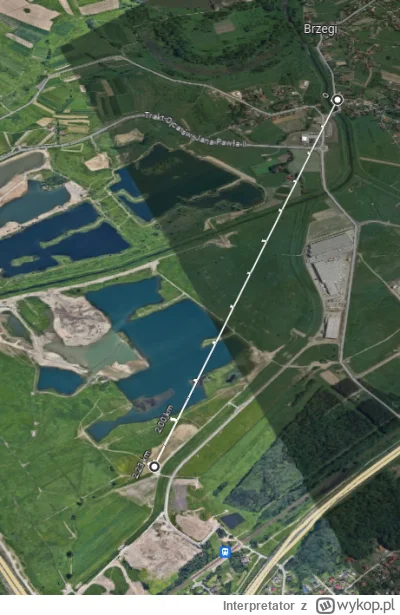Interpretator - @Ex3_: Jak dobrze poznaje to jest miejscowość Brzegi, za tym mostkiem...
