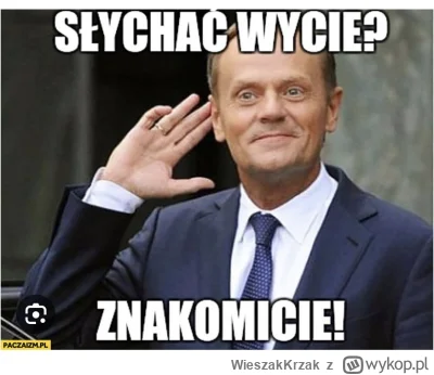 WieszakKrzak - O ile Kaczyński gra na doturlanie się do śmierci z twardym elektoratem...
