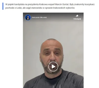 goferek - Gortat jest tak głupi, że uważa się za jakiś autorytet i wyraża poparcie w ...