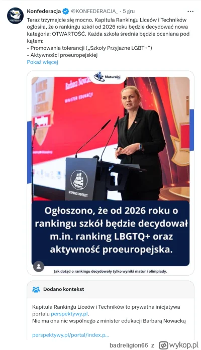 badreligion66 - #polityka XD