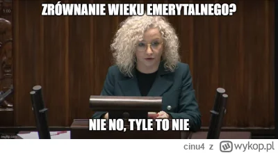 cinu4 - Ministra ds. dyskryminacji białego heteroseksualnego mężczyzny. #sejm #bekazl...