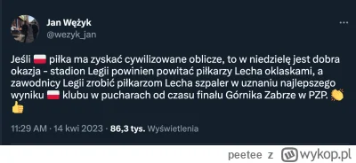 peetee - Buractwo z Poznania domaga się szpaleru XDDDDDDDDDD

#heheszki #lechpoznan #...