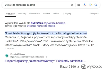 Razor2100 - @niki_niki: Są nowsze, które tylko to potwierdzają, myślałem, że suklaroz...