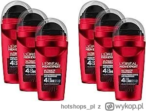 hotshops_pl - LOréal Men Expert Ultimate Control Roll-On Dezodorant Antyperspirant, 5...