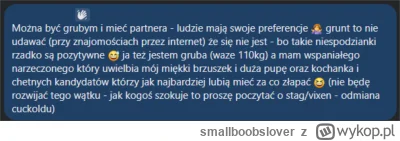 smallboobslover - #przegryw #blackpill #cuckold #sex #zwiazki #odchudzanie #simp #nie...