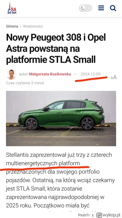 PiotrFr - Francuskie peel zawsze zakop, no chyba że coś tam o elektrykach piszą ( ͡° ...