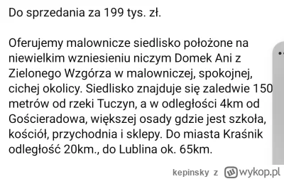 kepinsky - #nieruchomosci 

Domek Ani z Zielonego wzgórza w komentarzu