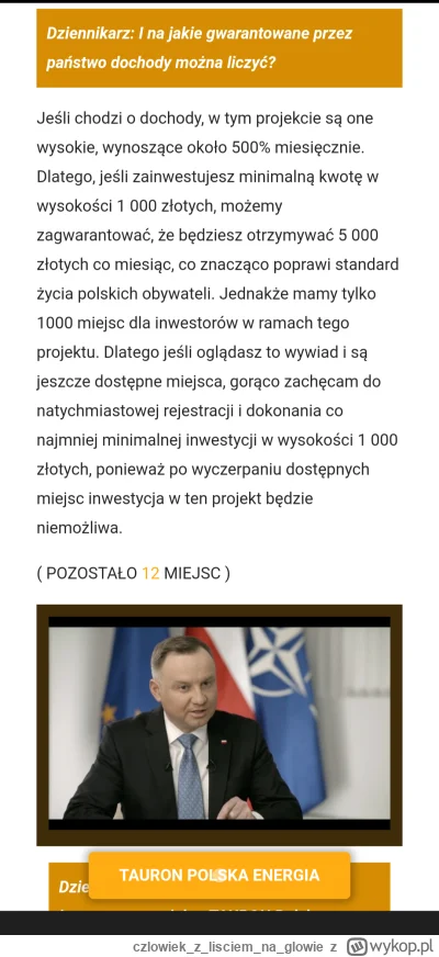 czlowiekzlisciemnaglowie - To jest legit?

#inwestycje #gielda #kryptowaluty